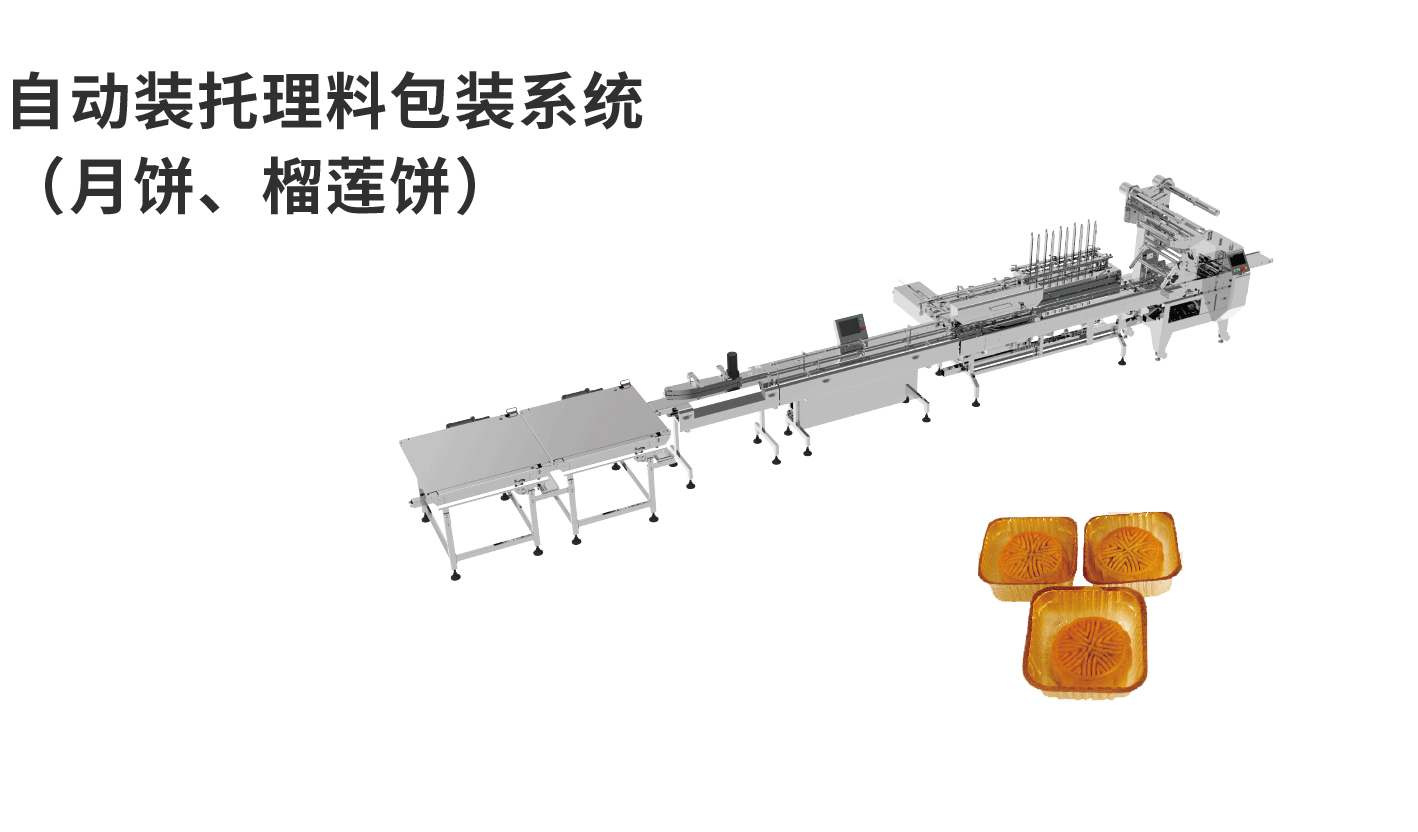 banner图自动装托理料包装系统